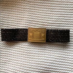 Metalic Fendi Belt